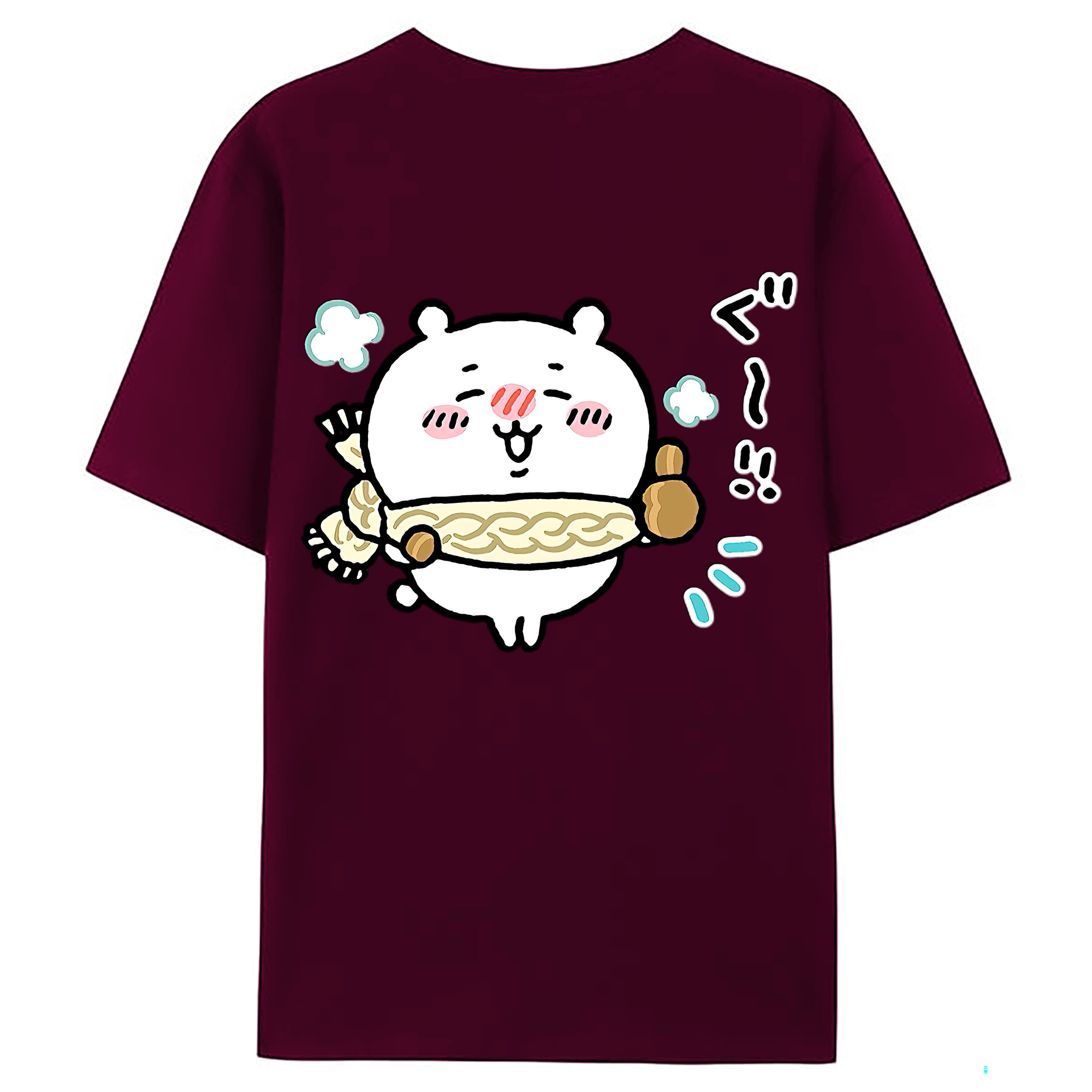 （画像用） ちいかわ ちいかわ Chii-kawa chiikawa レディース半袖Tシャツ(バックプリント)